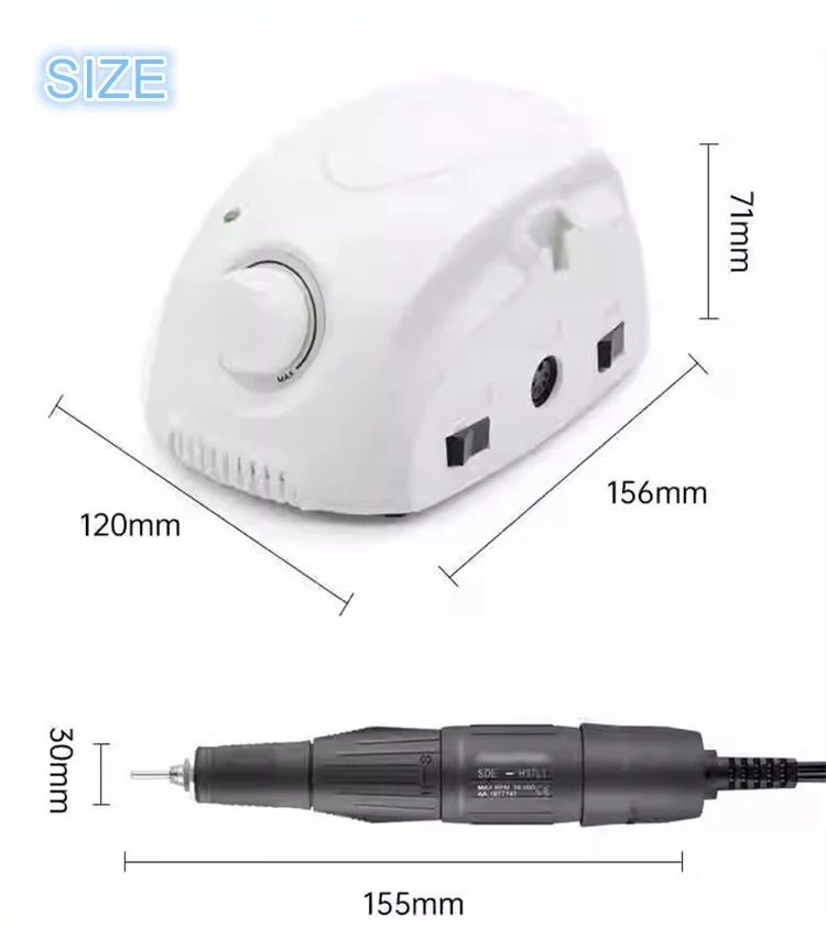 Brushless Nail Drill factory