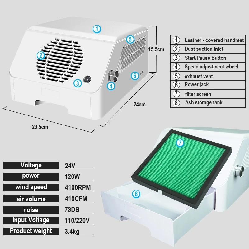 Dust Collector For Nails high quality